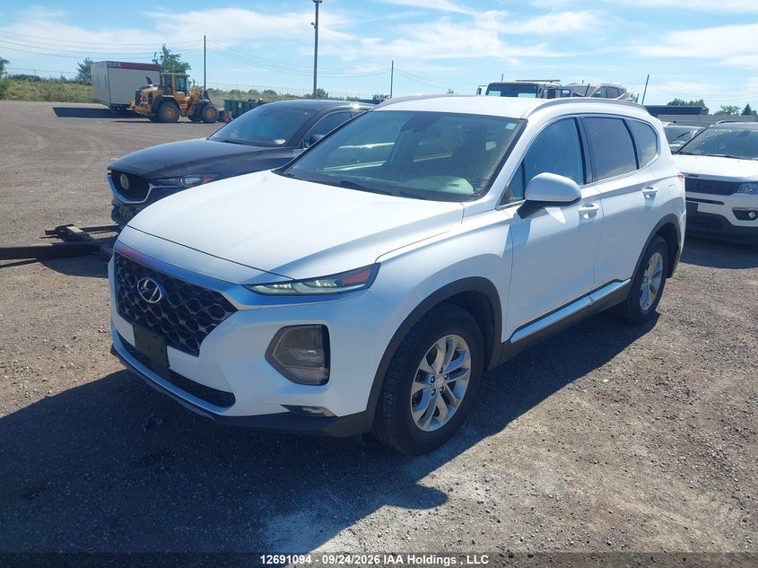 2020 Hyundai Santa Fe Se, Удар сзади, IAAI, VIN 5NMS2CAD9LH238309 — фото 2
