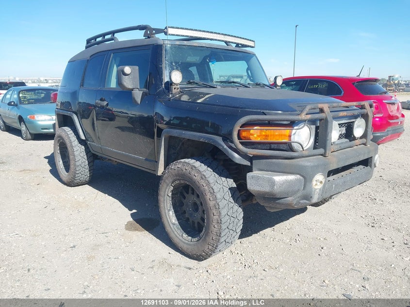 2007 Toyota Fj Cruiser, Hail, IAAI, VIN JTEBU11F470001888