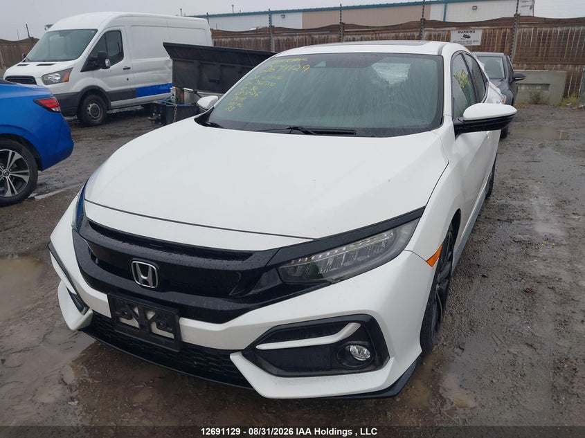 Vin: shhfk7h95lu301710, lot: 3095967, honda civic sport touring 20202