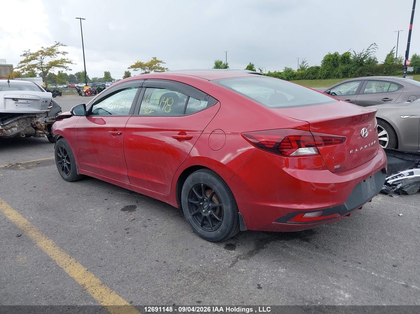 Vin: kmhd74lf8lu099924, lot: 3095986, hyundai elantra essential auto ivt 20203