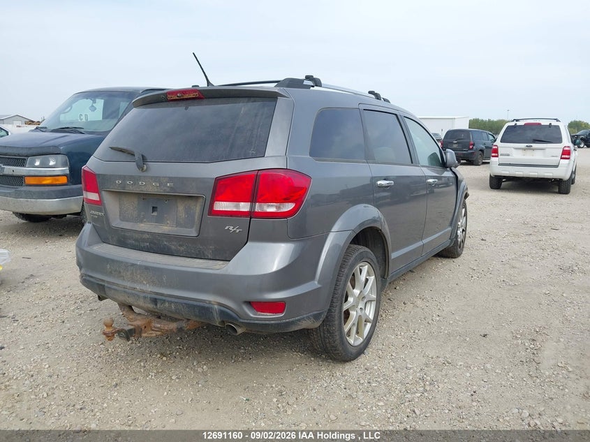 Vin: 3c4pddfg7ct290923, lot: 3095998, dodge journey r/t 20124