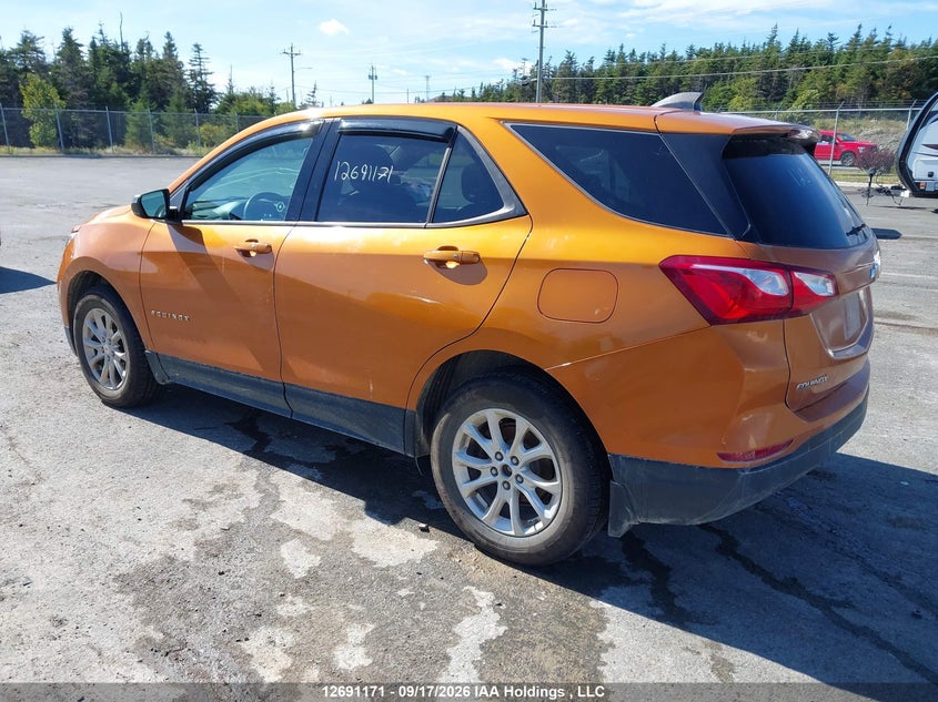 Vin: 2gnaxsev9k6162484, lot: 3096009, chevrolet equinox ls 20193