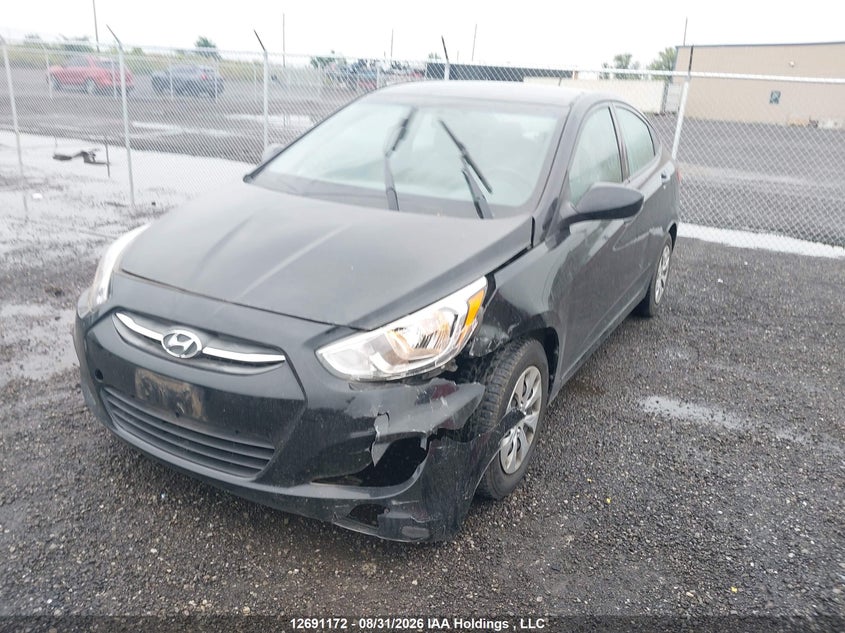 Vin: kmhct4ae6hu322289, lot: 3096010, hyundai accent gl 20172