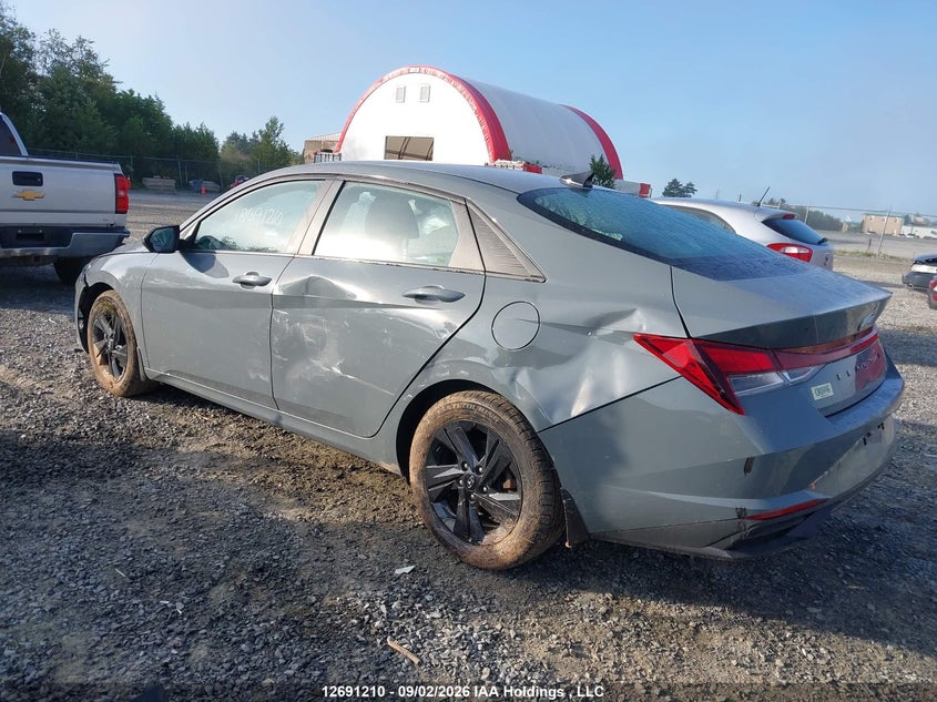 Vin: kmhlm4ag3mu100270, lot: 3096049, hyundai elantra preferred ivt 20213