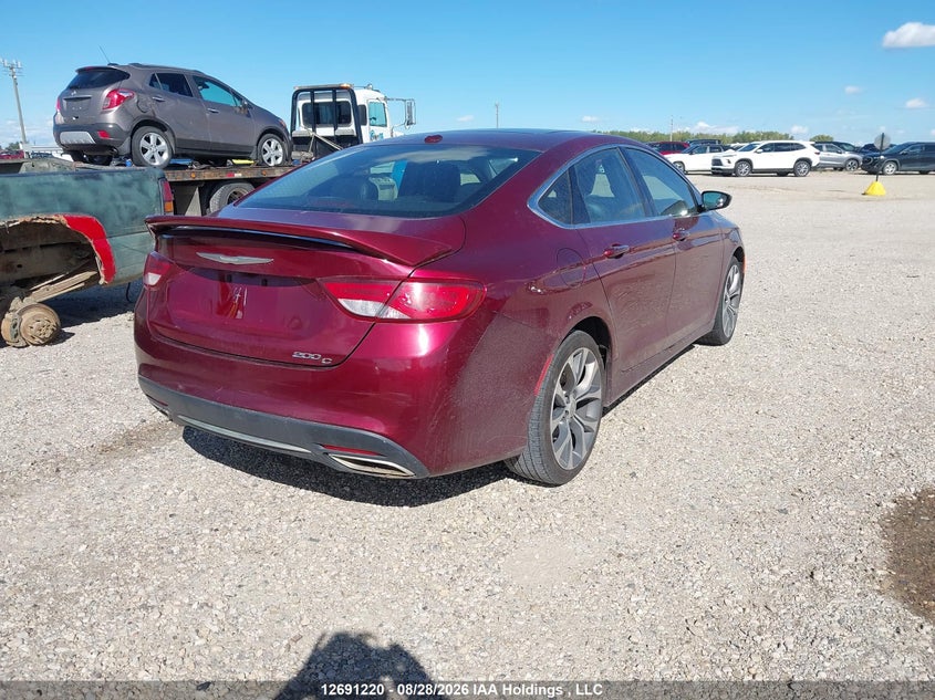 Vin: 1c3ccccg4fn757627, lot: 3096059, chrysler 200 c 20154