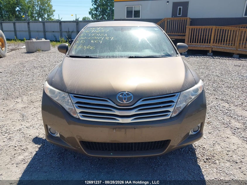 2010 TOYOTA VENZA SPORT UTILITY VEHICLE 2.7L I4 FI DOHC 16V NF4