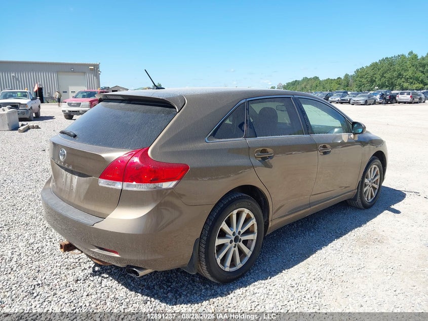 2010 TOYOTA VENZA SPORT UTILITY VEHICLE 2.7L I4 FI DOHC 16V NF4
