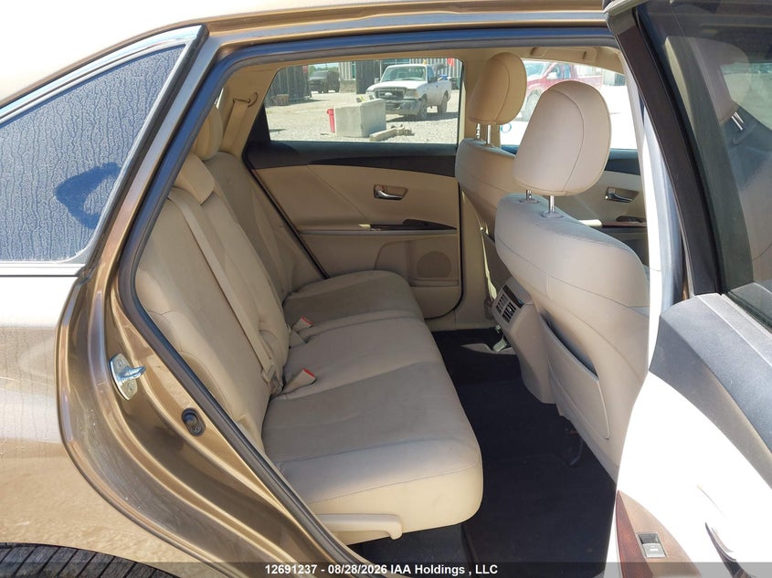 2010 TOYOTA VENZA SPORT UTILITY VEHICLE 2.7L I4 FI DOHC 16V NF4
