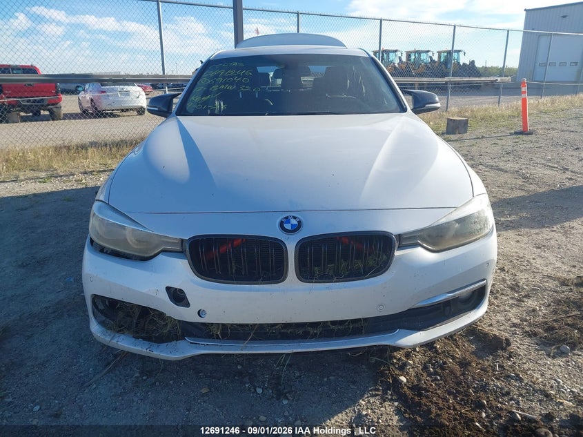 2017 BMW 3ER SEDAN 2.0L I-4 DI, DOHC, VVT, TURBO, PREMIUM , 184HP