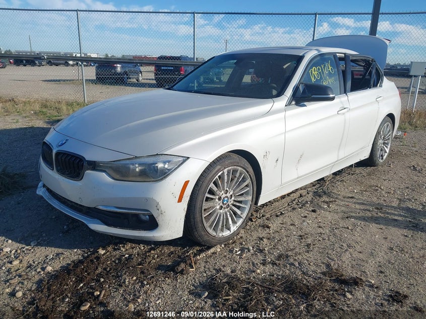 Vin: wba8a3c54hk691040, lot: 3096085, bmw 320 xi 20172