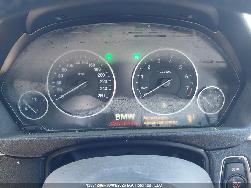 2017 BMW 3ER SEDAN 2.0L I-4 DI, DOHC, VVT, TURBO, PREMIUM , 184HP