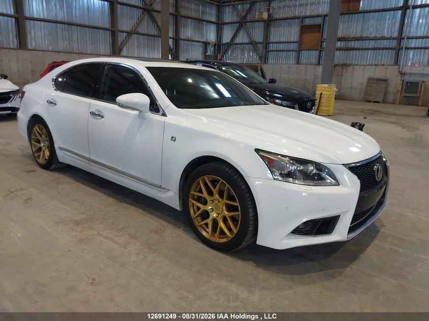 2013 Lexus Ls 460, Front, IAAI, VIN JTHCL5EF2D5015881