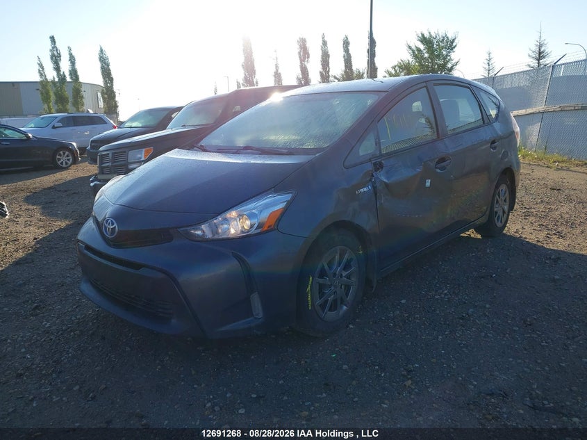 Vin: jtdzn3eu9hj068602, lot: 3096107, toyota prius v 20172