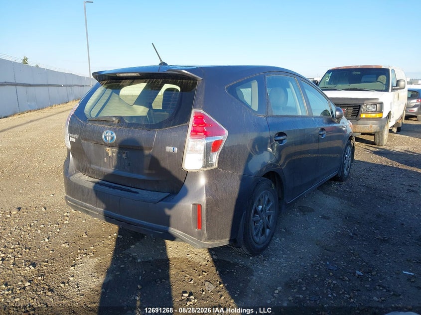 Vin: jtdzn3eu9hj068602, lot: 3096107, toyota prius v 20174