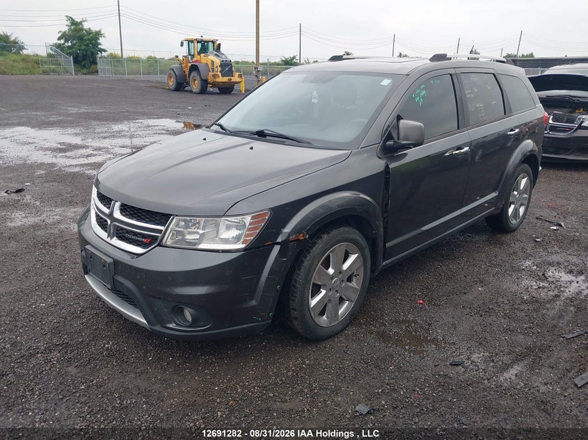 2014 Dodge Journey, Левый бок, IAAI, VIN 3C4PDDFG6ET125089 — фото 2