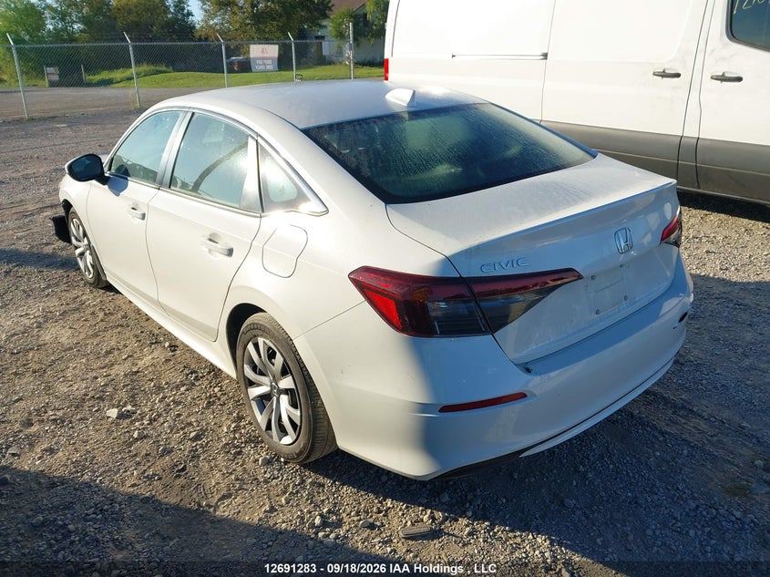 Vin: 2hgfe2f22sh102304, lot: 3096122, honda civic lx 20253