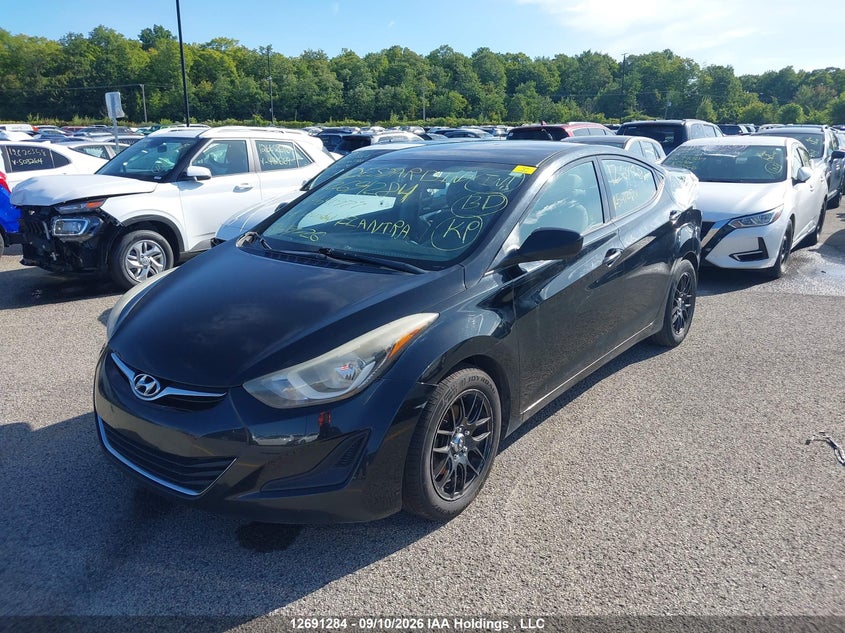 Vin: 5npdh4ae8eh541979, lot: 3096123, hyundai elantra gl 20142