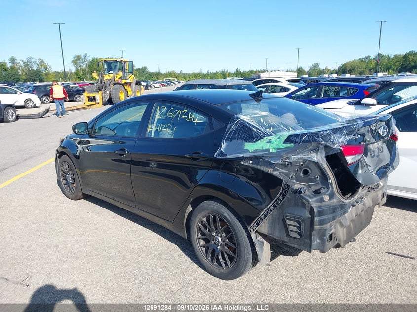 Vin: 5npdh4ae8eh541979, lot: 3096123, hyundai elantra gl 20143
