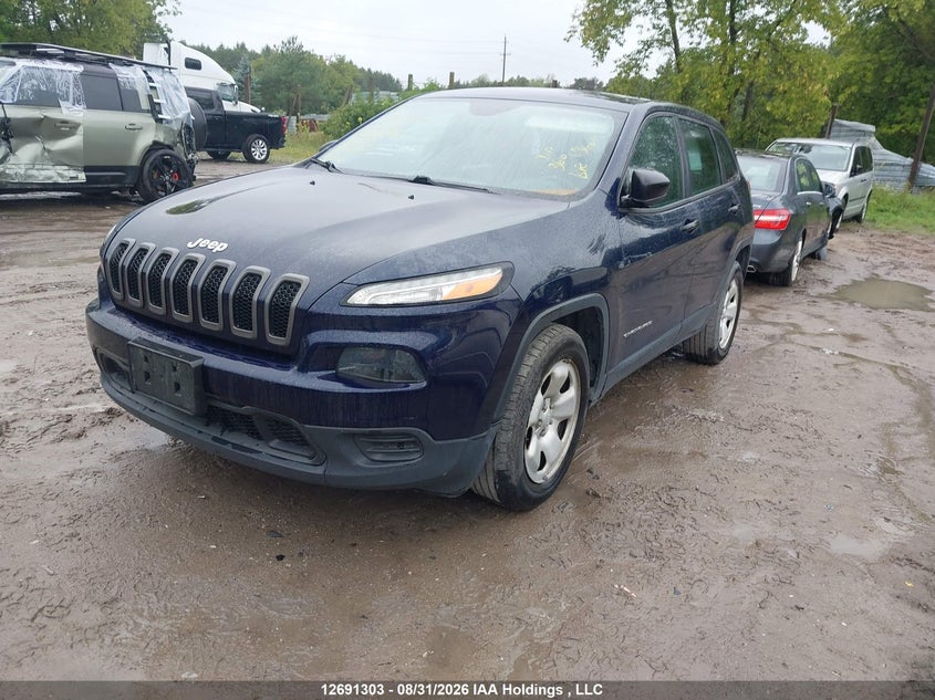 Vin: 1c4pjlasxew120096, lot: 3096144, jeep cherokee sport 20142