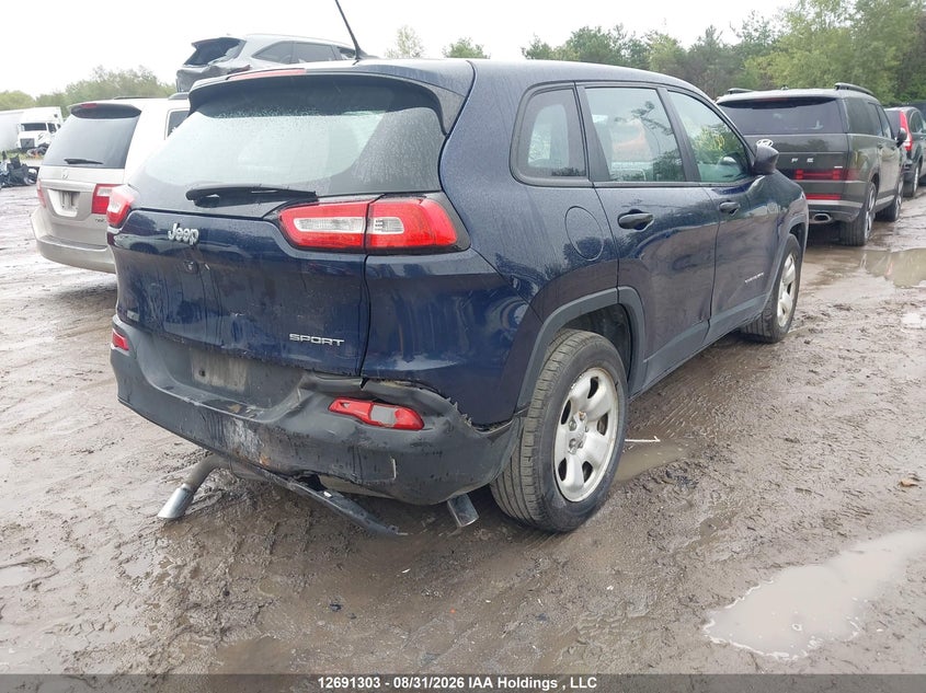 Vin: 1c4pjlasxew120096, lot: 3096144, jeep cherokee sport 20144