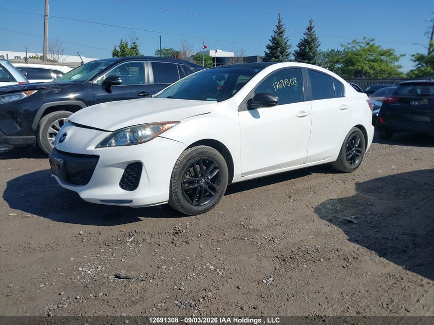 Vin: jm1bl1uf6c1585816, lot: 3096149, mazda mazda3 gx 20122
