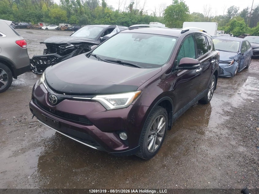 Vin: 2t3dfrev6gw432431, lot: 3096160, toyota rav4 limited 20162