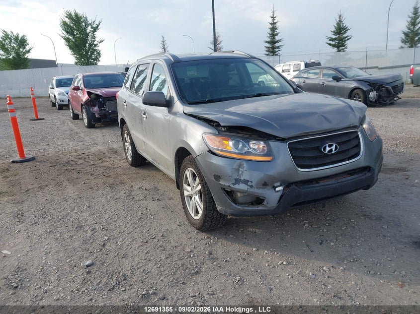 2010 Hyundai Santa Fe Se, Удар спереди, IAAI, VIN 5NMSHDAG0AH398297