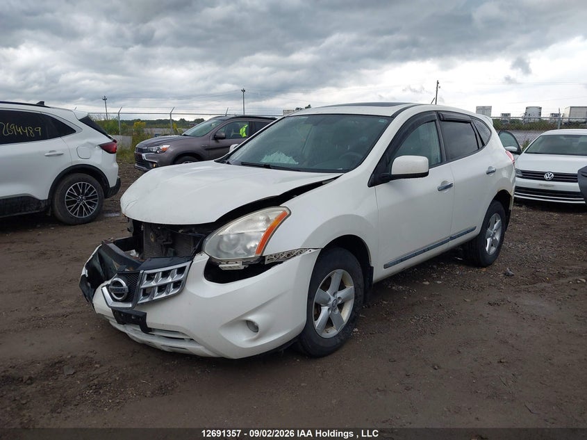 Vin: jn8as5mt6dw030272, lot: 3096198, nissan rogue s/sv 20132