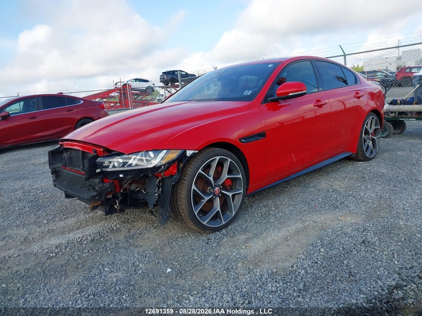 Vin: sajam4fv7jcp37653, lot: 3096200, jaguar xe s 20182