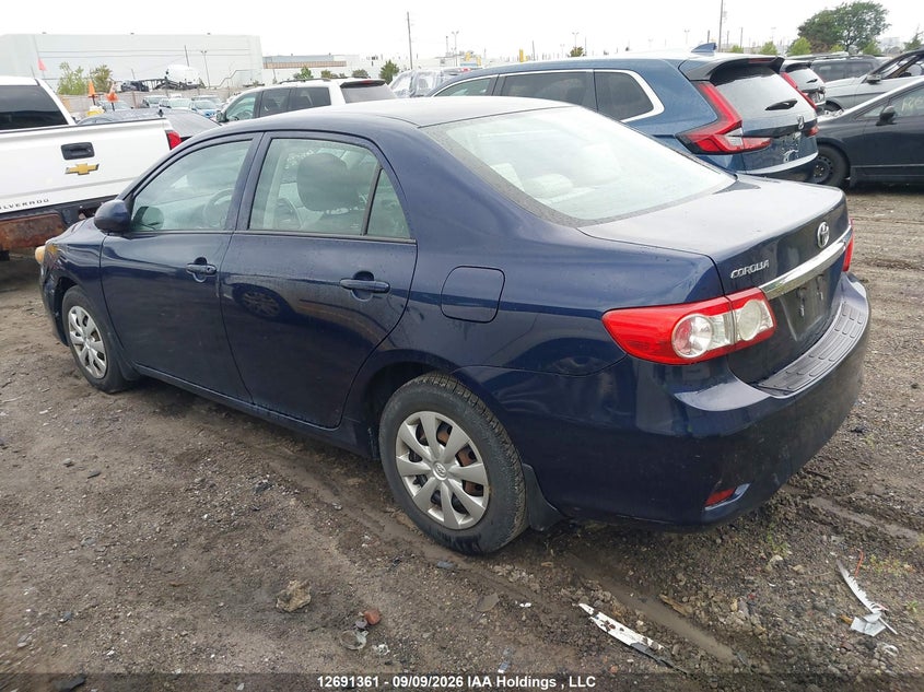Vin: 2t1bu4ee0bc588497, lot: 3096202, toyota corolla 20113