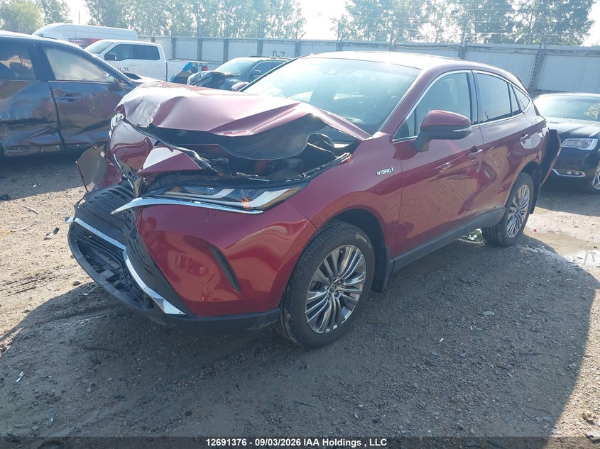 Vin: jteaaaah9mj070958, lot: 3096218, toyota venza limited 20212