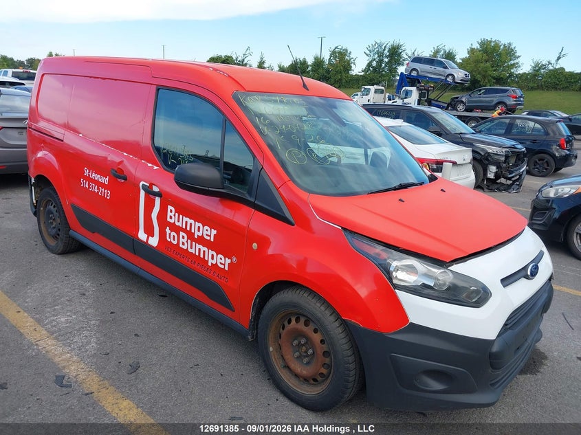 2016 Ford Transit Connect Xl, Charity, IAAI, VIN NM0LS7E7XG1240728