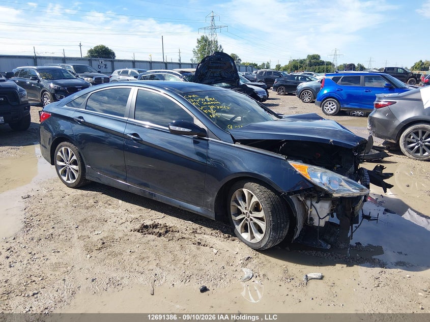 2014 Hyundai Sonata Se/Limited, Front, IAAI, VIN 5NPEC4AC5EH882242