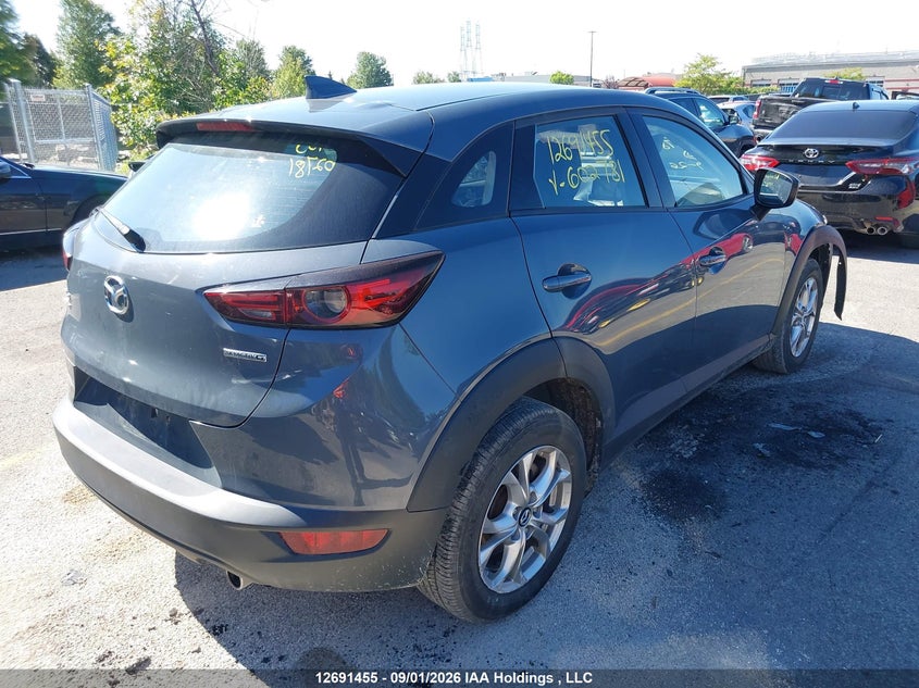 Vin: jm1dkfc74n1602781, lot: 3096317, mazda cx-3 touring 20224