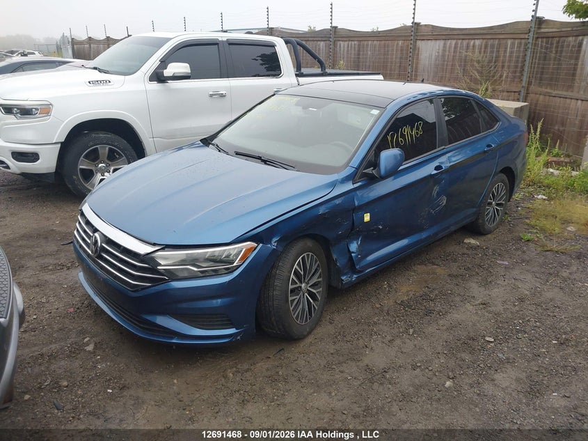 Vin: 3vwe57bu9km037481, lot: 3096330, volkswagen jetta sel 20192