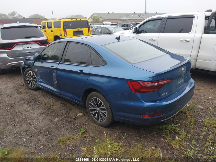 Vin: 3vwe57bu9km037481, lot: 3096330, volkswagen jetta sel 20193
