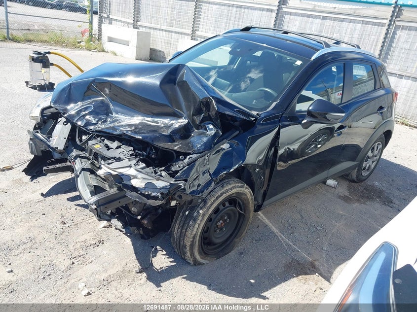 Vin: jm1dkdb74l1465568, lot: 3096349, mazda cx-3 gx 20202