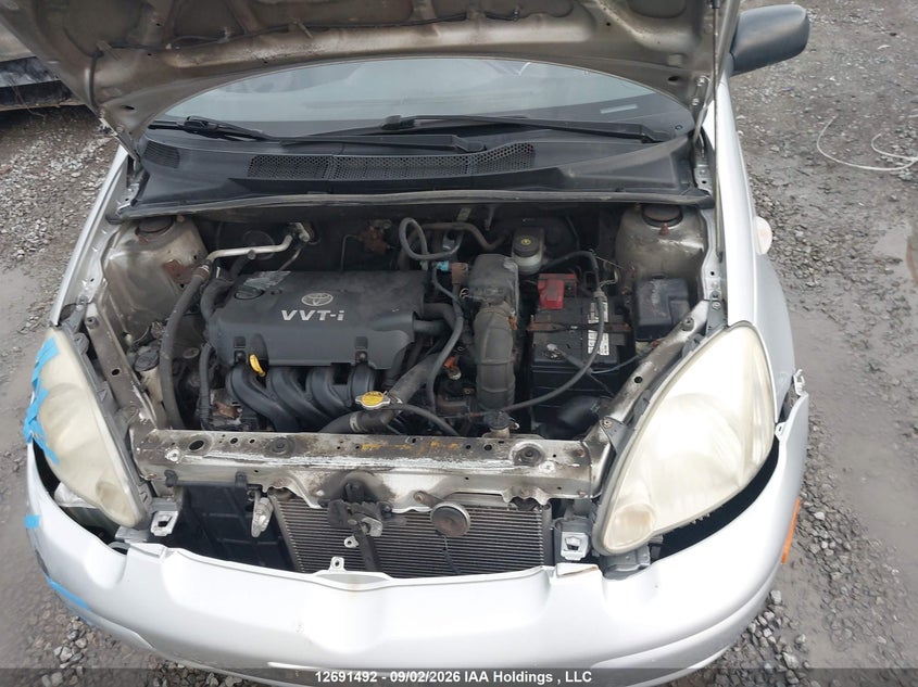 2004 TOYOTA ECHO SEDAN 1.5L I-4 DOHC, VVT, REGULAR , 108HP