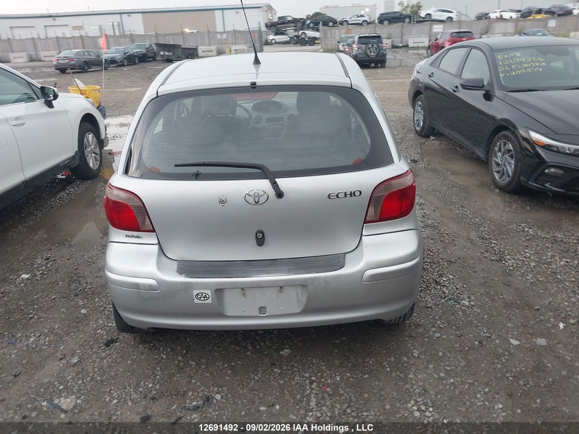 2004 TOYOTA ECHO SEDAN 1.5L I-4 DOHC, VVT, REGULAR , 108HP