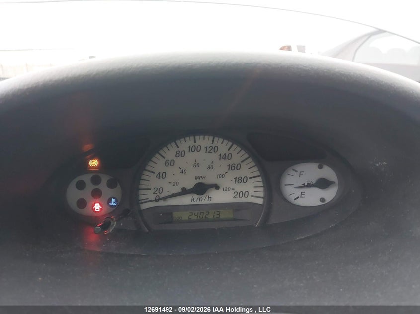 2004 TOYOTA ECHO SEDAN 1.5L I-4 DOHC, VVT, REGULAR , 108HP