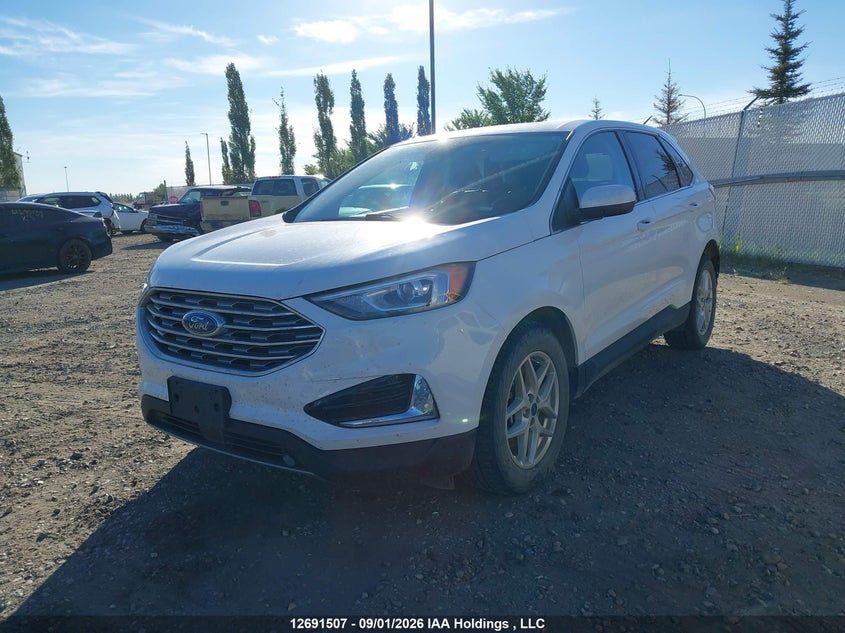 2022 Ford Edge, Удар ззаду, IAAI, VIN 2FMPK4J92NBA45164 — фото 2