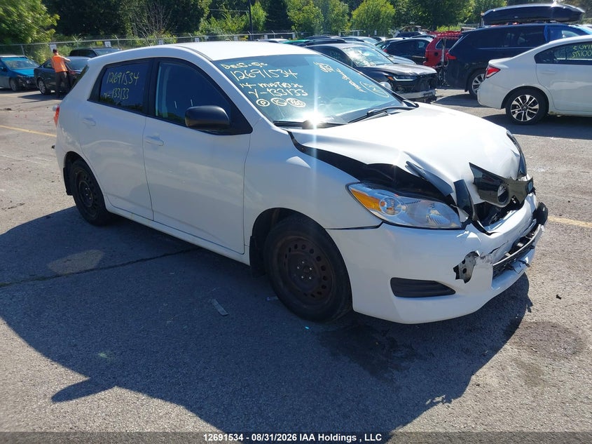 2014 Toyota Matrix, Удар спереди, IAAI, VIN 2T1KU4EE5EC133133