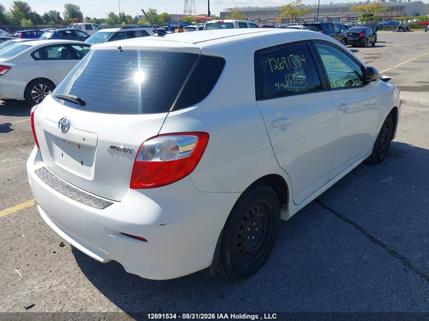 Vin: 2t1ku4ee5ec133133, lot: 3096398, toyota matrix 20144