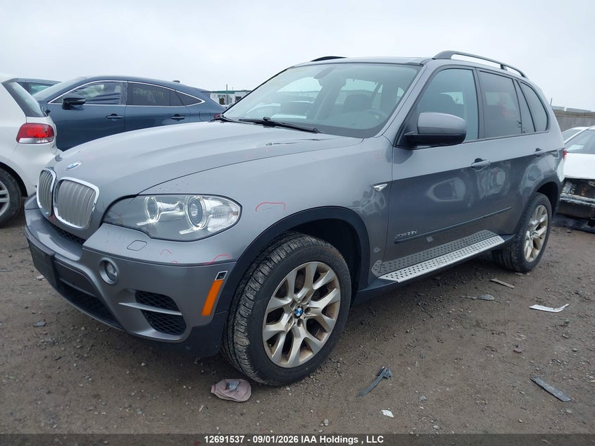 2013 BMW X5, Rear, IAAI, VIN 5UXZW0C54D0B94763 — photo 2