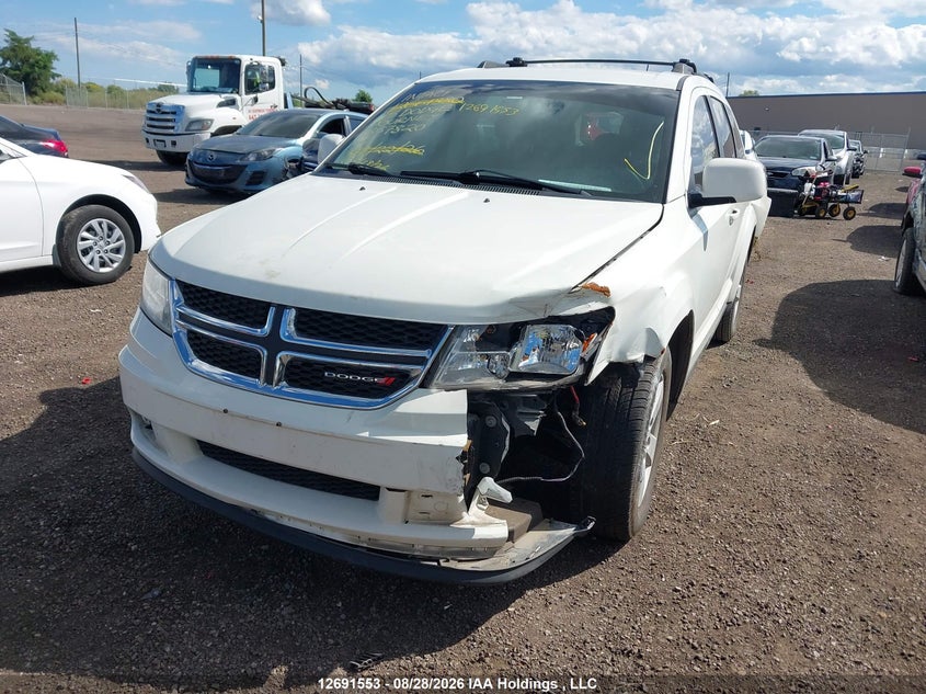 2015 Dodge Journey, Удар спереди, IAAI, VIN 3C4PDCAB0FT657820 — фото 2