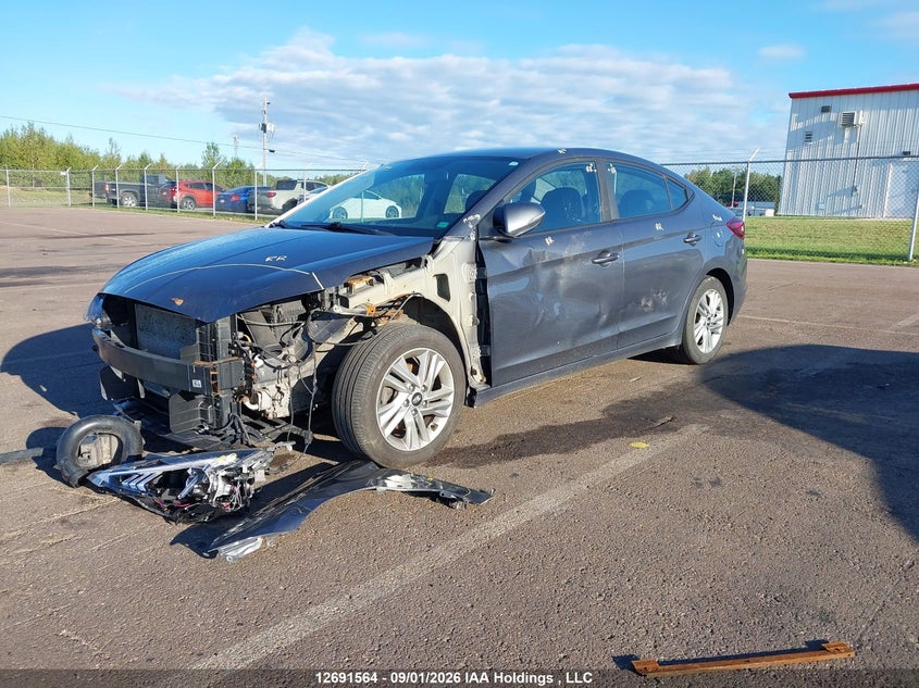 2020 Hyundai Elantra Preferred Auto Ivt, Front, IAAI, VIN KMHD84LF8LU008860 — photo 2