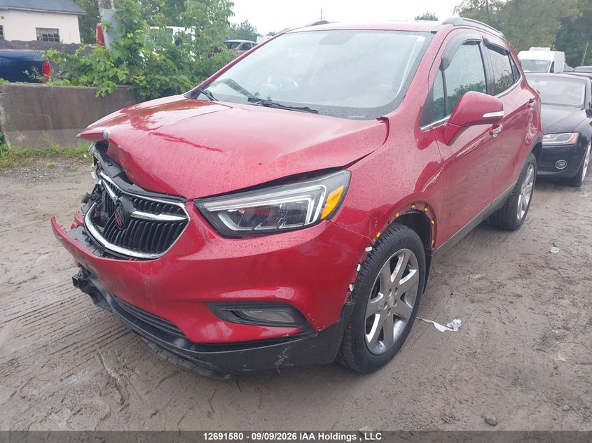 Vin: kl4cjgsm2jb687419, lot: 3096445, buick encore 20182