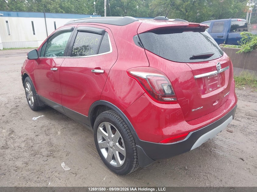 Vin: kl4cjgsm2jb687419, lot: 3096445, buick encore 20183