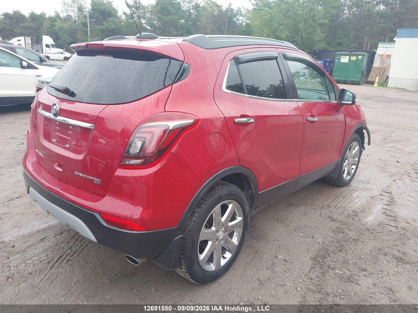 Vin: kl4cjgsm2jb687419, lot: 3096445, buick encore 20184