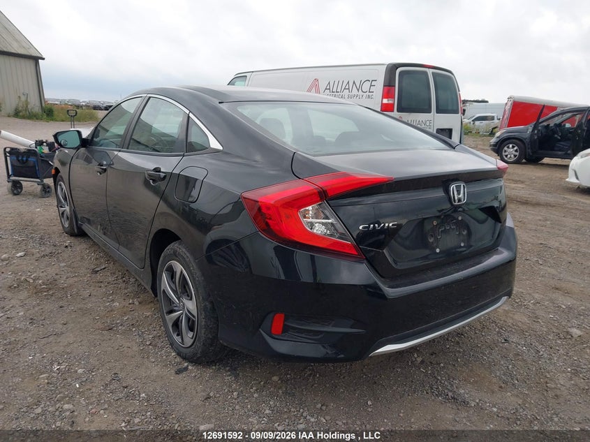 Vin: 2hgfc2f50lh024381, lot: 3096457, honda civic lx 20203